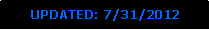 Text Box: UPDATED: 6/7/2010